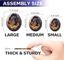 Jigfoxy Wooden Puzzle for Adults, Hatchling Dragon Wooden Jigsaw Puzzles for Adults, Unique Animal Shape Wood Cut Puzzles for Family Friend Puzzle Lovers(L-13.5 * 11.2in-257pcs) by TinyTreasures Baby Boutique