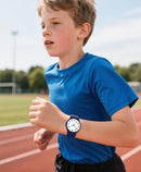 Kids Analog Watch Boys Girls, 30M Waterproof, Sports Watch for Boys, Easy to Read Children's Thin Dial Wrist Watches with Soft Band, for Ages 5-15 Kids Great Birthday Gifts Christmas Day by TinyTreasures Baby Boutique