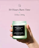 M&SENSE Orange Creamsicle Scented Candle, 7.05oz 50 Hours Slow Burning Non Toxic Natural Soy Wax 2 Wick Candle for Home Scented, Long Lasting Home Fragrance Gifts for Housewarming & Anniversry by CozyNest Decor