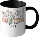 Custom Mug, Personalized Mother’s Day Coffee Mug, Customized 11 Oz Ceramic Mug with Text, Taza Personalizadas for Women Mom by TinyTreasures Baby Boutique