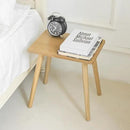 AWASEN Side Table, Small End Accent Table for Living Room Bedroom Office Small Spaces, Modern Wood Side Table Nightstand with Solid Wood, Easy Assembly, (Natural) by CozyNest Decor