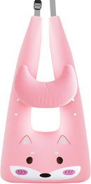 Travel Pillow,Car Pillow Kids Car Seat Pillow U Shaped Pillow for Travel Skin-Friendly Material The Sleeping Aid for Adults and Kids on Road Trips (Pink) by TinyTreasures Baby Boutique