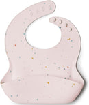Loulou Lollipop Soft, Waterproof Silicone Feeding Bib for Babies and Toddlers by TinyTreasures Baby Boutique