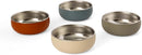 Monkey Proof™ Non-Toxic Stainless Steel Child Bowl 5” with Non-Slip Silicone Shell, (Set of 4 bowls) Unbreakable, Mess Free Feeding for Babies, Toddlers, Kids, BPA free (Arizona) by TinyTreasures Baby Boutique