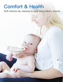 Baby Nasal Aspirator, Electric Nose Sucker with 5 Levels Suction, Soothing Light & Nursery Rhymes (White) by TinyTreasures Baby Boutique