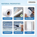 3D Door Stickers Murals - Peel & Stick Landscape - Wallpaper Decals - Removable PVC Waterproof Door Poster - Bedroom & Living Room Decoration - 33.9" x 78.7" by GreenHaven Gardens