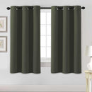H.VERSAILTEX Blackout Curtains for Bedroom Thermal Insulated Room Darkening Living Room Curtains 63 Inch Long Grommet Privacy Protection Window Curtain Panels/Drapes for Nursery, 2 Panels, Olive by CozyNest Decor