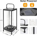 Solar Lanterns Outdoor Hanging - Solar Table Lights Waterproof Landscape Lights - Fairy Lights with 36 Warm White LED Designs for Outdoor Tabletop Patio Garden Yard and Pathway Decoration(1 Pack) by GreenHaven Gardens