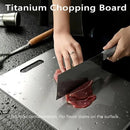 3 pack Titanium Cutting Boards for Kitchen -Titanium Cutting Board Double Sided Titanium Cutting Mat,Non Stick Chopping Board by CozyNest Decor