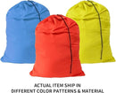 Extra Large Laundry Bag Travel Laundry Bags with Drawstring Closure, Large Dirty Clothes Bag 30"x40" Fit a Laundry Basket or Clothes Hamper for college, dorm and apartment dwellers 3 Pack Mixed Color by TinyTreasures Baby Boutique