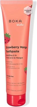 Boka Fluoride Free Toothpaste Nano Hydroxyapatite Toothpaste - Strawberry Mango Flavor, 4 oz 1Pk US Manufactured by CozyNest Decor