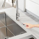 RQYEKDO Garbage Disposal 32mm/1.26 inch Air Switch Kitchen Sink Top Long Stainless Steel Polished Nickel Long for Food and Waste Disposal On/Off Air Button Parts… by CozyNest Decor