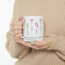 Personalized Best Friend Coffee Mug, If Friends Were Flower I'd Pick You Birth Flowers Mug, Custom Best Friend Gift for Women, Christmas Birthday Gifts for Friends Female 11 or 15 Oz by TinyTreasures Baby Boutique