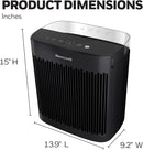 Honeywell Insight 190' Medium-Large Rooms HEPA Air Purifier Black