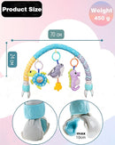 Pau1Hami1ton Car Seat Toys, Stroller Toys,Car Seat Toys for Babies 0-6 Months,3 Month Baby Toys Fit for Crib Bed,Stroller,Car Seat,Baby Gifts.S-19(Whale) by TinyTreasures Baby Boutique