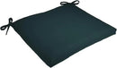 Comfort Classics Set of 4 19W x 17Dx 2H Spun Polyester Outdoor SEAT Cushion in Solid Spruce Inc. by GreenHaven Gardens