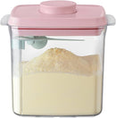 Ankou Formula Container - 1700ml Airtight Formula Dispenser One Button Handy Milk Powder Container BPA-Free Storage Containers with Scoop and Scraper Transparent 730g by TinyTreasures Baby Boutique