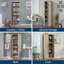 Sauder HomePlus Two Door Storage Cabinet/Pantry Cabinet, Pacific Maple Finish by CozyNest Decor