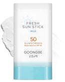 Fresh Sun Stick Mild SPF 50 - No White Cast Zinc Oxide Mineral Sunscreen Stick Balm - Non Greasy Soft Matte Finish - Travel Friendly for Babies, Kids & Adults - Vegan, Reef-Safe, 0.49oz. by TinyTreasures Baby Boutique