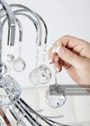 10Ppcs Sun Shine Catcher Chains for Pendant Prisms, 18.11 inch Crystal Prismatic Ball Suspension Chain with Hook for Crystal Prism Decoration DIY Crystal Decoration(10PCS) by GreenHaven Gardens