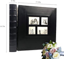 RECUTMS 600 Photo Album 4x6 Pockets Photo, Leather Cover Large Capacity Family Wedding Picture Albums Holds 600 Horizontal and Vertical Photos (Blue) by TinyTreasures Baby Boutique