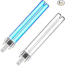 2 Pack 13 Watts UV UVC G23 Base Germicidal Ultraviolet Light Bulb Compatible w/Jebao Pond Sunsun Grech, UV Light for Pond by GreenHaven Gardens