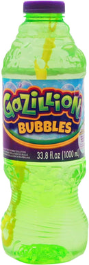 Gazillion Bubbles, Original Bubble Solution 1L - Create Bubbles with Premium Formula & 7-in-1 Bubble Wand - Non-Toxic & Safe by TinyTreasures Baby Boutique