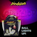 pindaloo Original Led Light Neon Skill Game with 2 Balls- Gifts for Kids and Adults Indoor & Outdoor Games, Girls, & Teens - Gift Ideas, Fun Stuff, Develops Motor & Juggling Skills (Neon) by TinyTreasures Baby Boutique