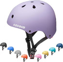 Kids Bike Helmet,Toddler Skateboard Helmets for Ages 2-3-5-8-14 Years Boys Girls，Adjustable Multi-Sport Bicycle Skateboarding Football Roller Skating Scooter Rollerblade Balance Bike Helmet by TinyTreasures Baby Boutique