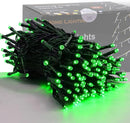 HOME LIGHTING 200 LED 66FT Christmas String Lights, St Patricks Day Fairy Lights with 8 Lighting Modes, String Mini Light Plug in for Indoor Outdoor Tree Garden Wedding Party Decoration, Green by TinyTreasures Baby Boutique