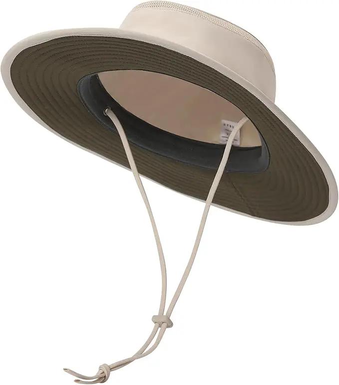 Cimarron Wide Brim Safari Sun Hat for Women & Men – UPF 50+ Outdoor Fishing Hat | Hiking, Running Travel Sun Protection Hat, photo 5 of 8