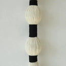 Macrame Wall Hanging Boho Wall Decor Small Sphericity Cotton Textile Tassel Hanging Fiber Yarn Art for Living Room Bedroom 27'' L x 2.3'' W by CozyNest Decor