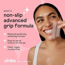Zimba Strawberry Flavored Teeth Whitening Strips | Vegan, Enamel Safe Hydrogen Peroxide Teeth Whitener for Coffee, Wine, Tobacco, and Other Stains | 14 Day Treatment | Strawberry by CozyNest Decor