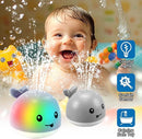 ZHENDUO Baby Bath Toys, Light Up Bath Toys Spray Water Bath Toy, Sprinkler Bathtub Toys for Toddlers Kids Boys Girls, Pool Bathroom Toy for Infant,Christmas Baby Toys by TinyTreasures Baby Boutique