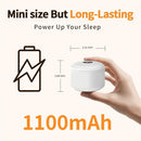 Soothing Sounds White Noise Machine Portable Sleep Machines with 30 Relaxing Sounds 12 Color Options 5 Adjustable Brightness 32 Volume Levels 4 Timer for Baby and Adult Perfect for Home Travel Office by TinyTreasures Baby Boutique