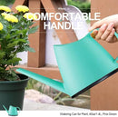 WhaleLife Indoor Watering Can for House Bonsai Plants (1.4L, Pine Green) by GreenHaven Gardens