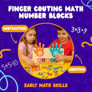Montessori Educational Math Manipulatives Number Counting Kids 3 to 5 Homeschool Kindergarten, Interactive Learning Toy for Toddlers Preschoolers, Boys, Girls, Math Games, STEM Activities by TinyTreasures Baby Boutique