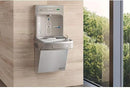 Elkay LZSG8WSK EZH2O Wall Mounted Drinking Fountain and Hands Free Bottle Filling Station with Cooler - Light Gray Granite by CozyNest Decor