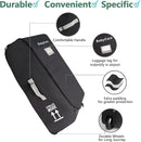 Stroller Travel Bag Compatible with UPPAbaby Vista, Vista V2, Cruz V2,Uppa-baby Bag With Wheels,Dual Handles,Luggage Tag for Airplane Flight Travel by TinyTreasures Baby Boutique
