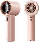 JISULIFE Portable Handheld Fan, Speed(1-100) Adjustable Turbo Mini and 3600mAh Battery Rechargeable Personal Fan, Digital Display, Gifts for Women Men Travel/Camping/Outdoor-Pink by TinyTreasures Baby Boutique