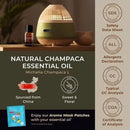 Gya Labs Champaca Essential Oil for Diffuser - 0.34 Fl Oz - 100% Pure Natural Champaca Oil for Skin, Hair, DIY Aroma Candle Making Scent by CozyNest Decor