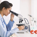 SWIFT SW380B 40X-2500X Magnification, Siedentopf Head, Research-Grade Binocular Compound Lab Microscope with Wide-Field 10X and 25X Eyepieces, Mechanical Stage, Ultra-Precise Focusing by TinyTreasures Baby Boutique