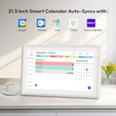 BOCT 21.5'' Digital Calendar Wall - 32GB Memory Touch Screen Chore Chart Smart Calendar,Digital Planner,Auto-Sync,APP Control,Interactive Family Schedules, Gift for Mother by TinyTreasures Baby Boutique