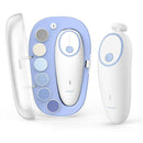 Momcozy Baby Nail File Electric, Rechargeable Baby Nail Clipper, Gentle Baby Nail Trimmer Electric with Night Light, 7 Grinding Head Replacement Pads, Blue by TinyTreasures Baby Boutique