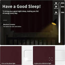 Easy-Going Blackout Curtains for Bedroom, Solid Thermal Insulated Grommet and Noise Reduction Window Drapes, Room Darkening Curtains for Living Room, 2 Panels(42x84 in, Wine) by CozyNest Decor