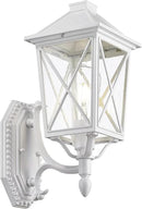 Darkaway Outdoor Wall Light Fixture,Outside Porch Lights Wall Mounted Seeded Glass Exterior Waterproof Lantern Modern E26 Socket Wall Sconce Lighting for Front Door Yard Patio by GreenHaven Gardens