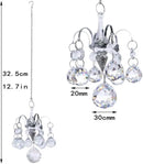 H&D HYALINE & DORA Crystals Ball Prisms Suncatcher Hanging Ornament Hanger Rainbow Maker with Hook by GreenHaven Gardens