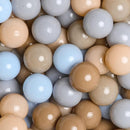 GOGOSO Ball Pits Balls for Toddlers Pack of 50 100 200 Plastics Shape Ball Non-Phthalate Non-BPA Non-Toxic 2.2-Inch Crush Proof Play Balls by TinyTreasures Baby Boutique