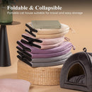 Kasentex Cat Bed, Lovely Tent with Removable Washable Pillow Cushion
