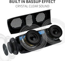 Bluetooth Speaker,MusiBaby M88 Speakers,Dual Pairing, Bluetooth 5.3,Loud Stereo Sound,Booming Bass,30H Playtime for Home& Outdoor Party,Beach,Portable Speaker,Gifts(Black) by TinyTreasures Baby Boutique